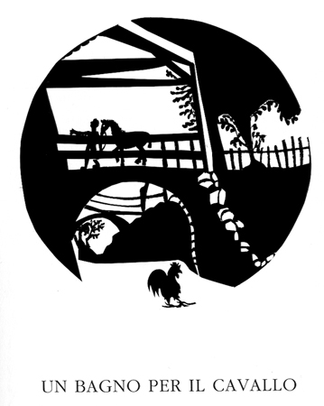 un bagno per il cavallo